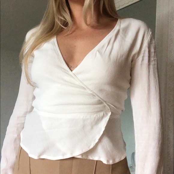 Wilfred Free Wrap Blouse - Picture 2 of 2